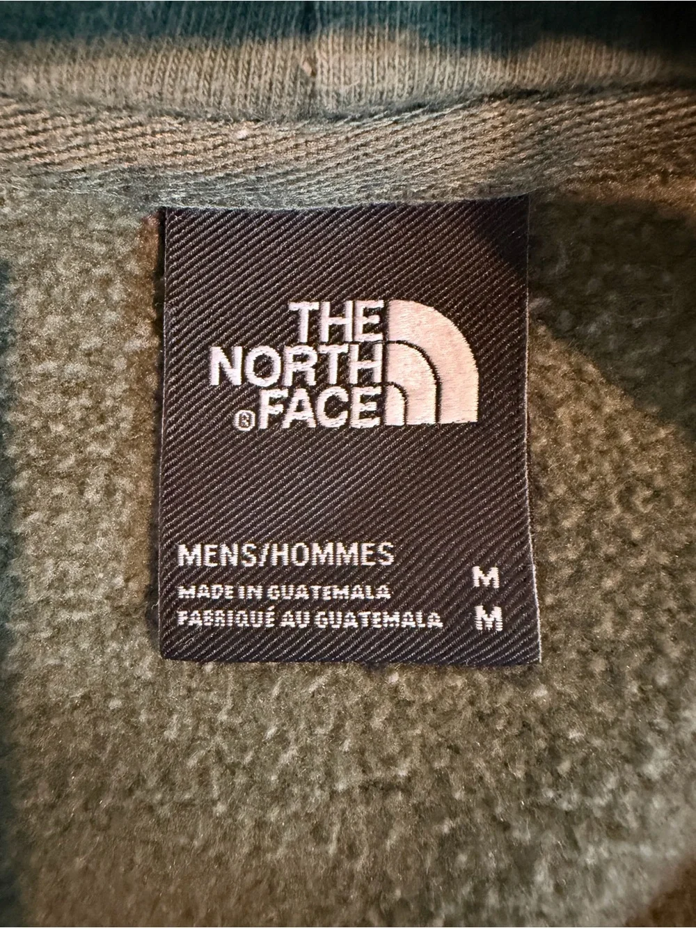 The North Face Olive Green Fleece Pullover